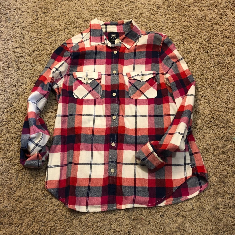 Women AE Outfitter flannel shirt